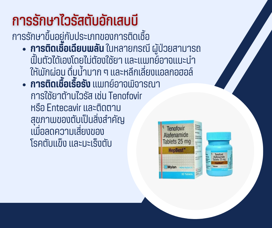 การรักษาไวรัสตับอักเสบบี